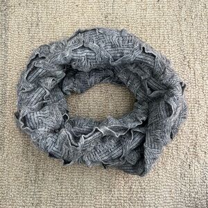 Anthropologie Madison 88 Gray Infinity Scarf